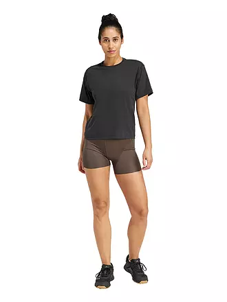 ADIDAS | Damen Fitnessshirt Power Back-Cutout 3-Streifen | 